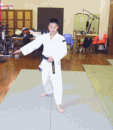 右立姿勢橫受身