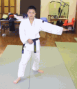 左立姿勢橫受身